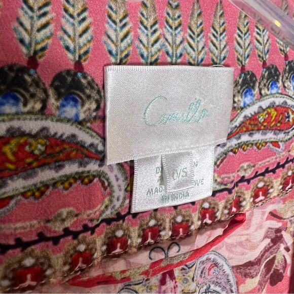 Camilla Silk Kimono Paisley in patches OS - Picture 5 of 10